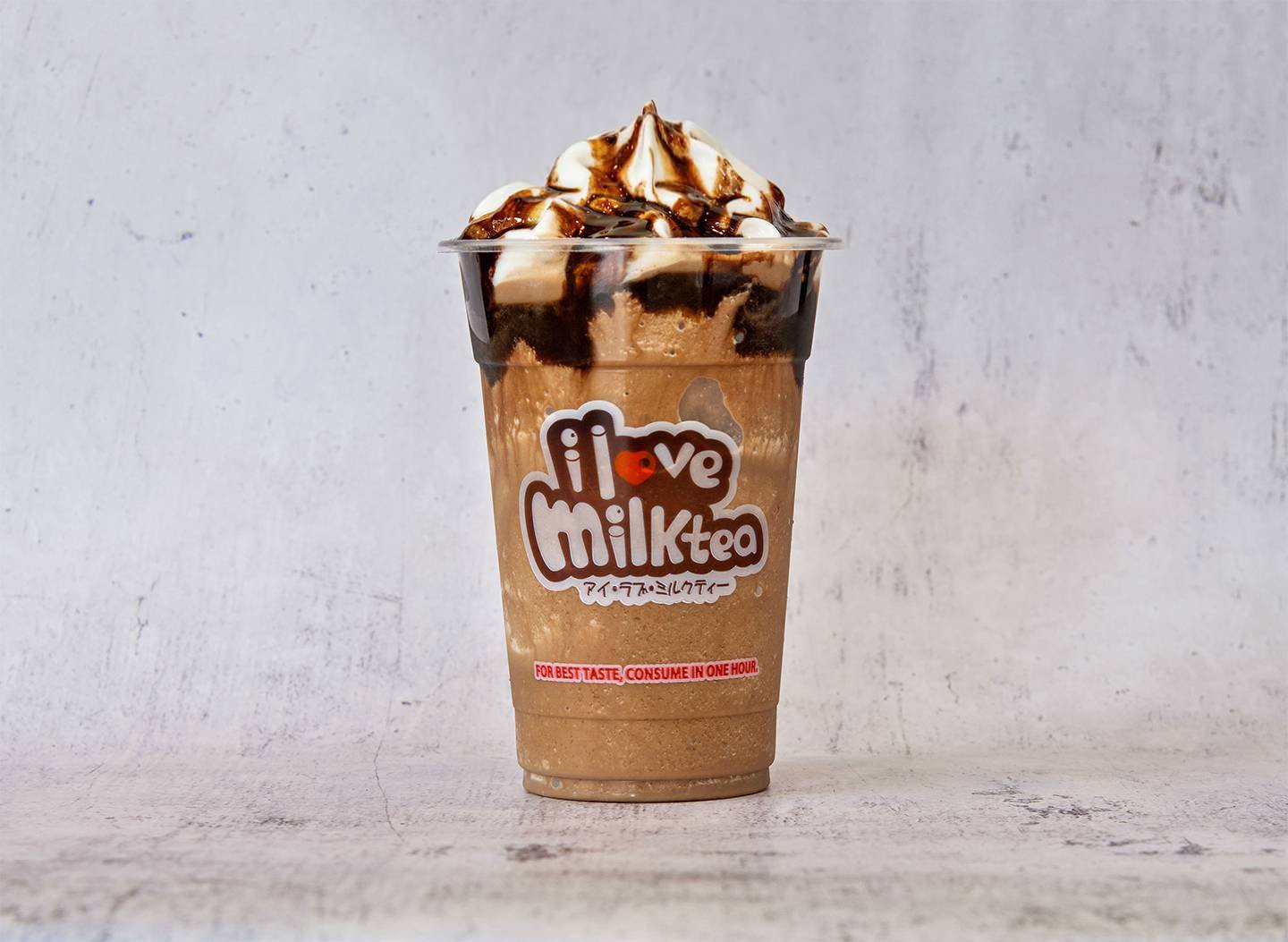 Double Choco Java Chip I Love Milk Tea
